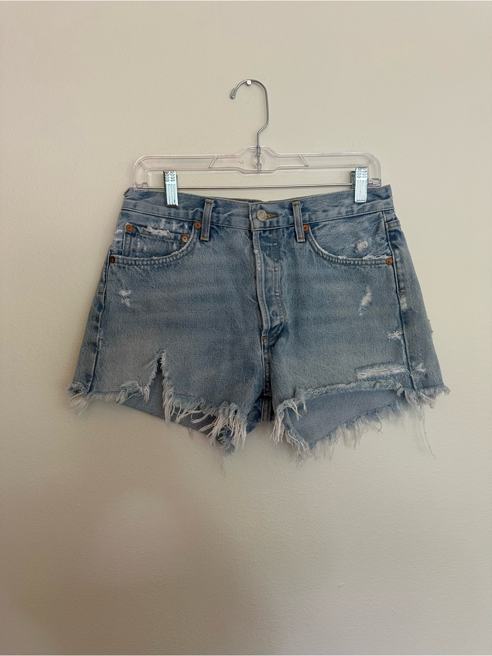 Agolde parker jean shorts - Picture 2 of 12
